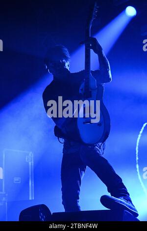 Prague, République tchèque. 08 décembre 2023. Concert du groupe de musique électronique britannique Prodigy à Prague, République tchèque, le 7 décembre 2023. Crédit : Michal Kamaryt/CTK photo/Alamy Live News Banque D'Images