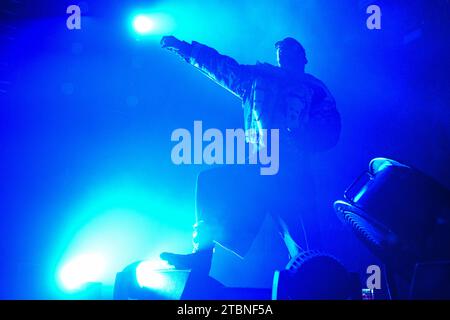 Prague, République tchèque. 08 décembre 2023. Concert du groupe de musique électronique britannique Prodigy à Prague, République tchèque, le 7 décembre 2023. Crédit : Michal Kamaryt/CTK photo/Alamy Live News Banque D'Images