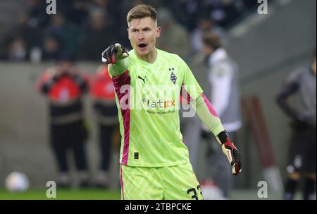 Monchengladbach, Deutschland. 05 décembre 2023. Firo : 05.12.2023, football, football, DFB Cup 2023/2024 Round of 16 VFL Borussia Monchengladbach - VfL Wolfsburg 1:0 Moritz Nicolas, Gesture, VfL/dpa/Alamy Live News Banque D'Images