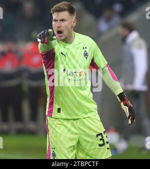 Monchengladbach, Deutschland. 05 décembre 2023. Firo : 05.12.2023, football, football, DFB Cup 2023/2024 Round of 16 VFL Borussia Monchengladbach - VfL Wolfsburg 1:0 Moritz Nicolas, Gesture, VfL/dpa/Alamy Live News Banque D'Images