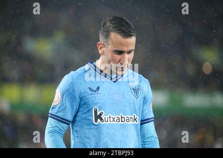 7 décembre 2023, Santander, Cantabrie, Espagne : Santander, Espagne, 07 décembre 2023 : Alex Berenguer (7), joueur de l'Athletic Club, lors de la deuxième manche de la SM El Rey Cup 2023-24 entre CD Cayon et Athletic Club, le 07 décembre 2023, sur les terrains de sport El Sardinero, à Santander, Espagne. (Image de crédit : © Alberto Brevers/Pacific Press via ZUMA Press Wire) USAGE ÉDITORIAL SEULEMENT! Non destiné à UN USAGE commercial ! Banque D'Images