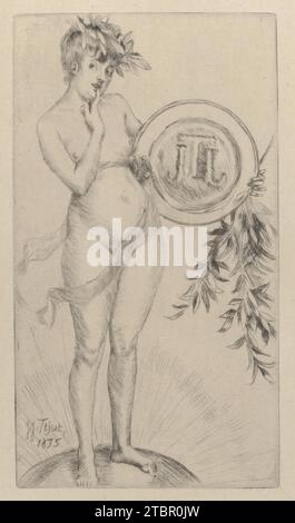 First Frontispiece (with the Monogram) 1927 de James Tissot Banque D'Images