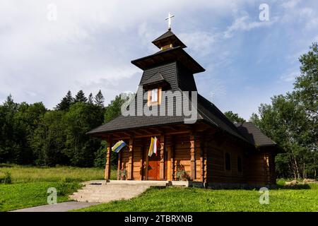 Europe, Pologne, voïvodie de Podkarpackie, montagnes de Bieszczady, Muczne Banque D'Images