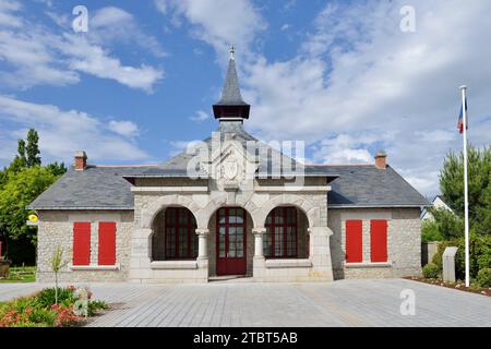 Hôtel de ville d'Escoublac, la Baule-Escoublac, Loire-Atlantique, pays de la Loire, France Banque D'Images