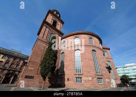 Allemagne, Hesse, Francfort, Vieille ville, St. Église de Paul Banque D'Images