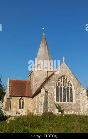 Angleterre, East Sussex, Alfriston, Alfriston Village, St Andrew's Church Banque D'Images