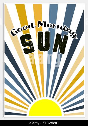 De bons jours à venir LOIN DE VOTRE TRISTESSE Illustration de Vecteur