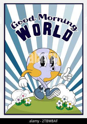 De bons jours à venir LOIN DE VOTRE TRISTESSE Illustration de Vecteur