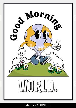 De bons jours à venir LOIN DE VOTRE TRISTESSE Illustration de Vecteur