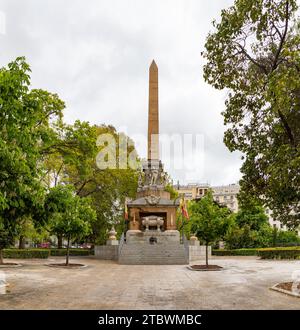 Une photo du Monument aux morts pour l'Espagne ou Monumento a los Caidos por Espana (en espagnol) Banque D'Images