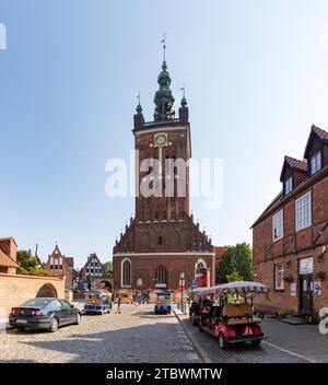 Une photo de St. Église de Catherine, à Gdansk Banque D'Images