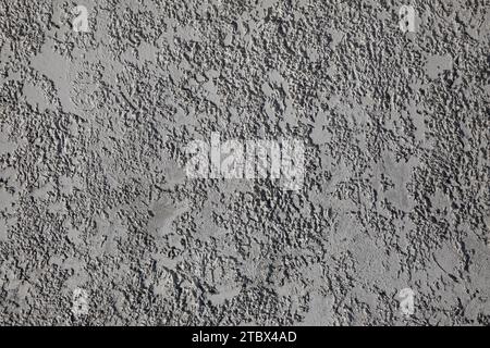 fond de papier peint gris grunge mur en béton surface sombre extérieur plâtré gris Banque D'Images