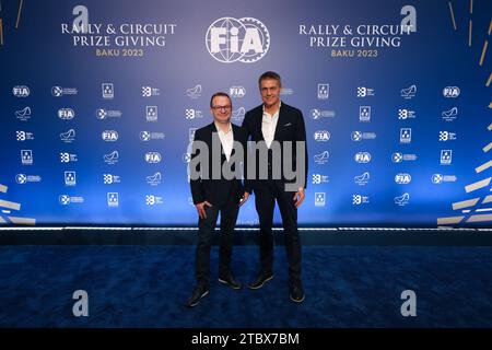 HOLOWCZYC Krzysztof, coupe d'Europe FIA des Bajas de cross-country pour les équipes de pilotes, portrait lors de la cérémonie de remise des Prix FIA Rallye & circuit 2023 à Baky le 9 décembre 2023 au Baku Convention Center à Bakou, Azerbaïdjan - photo Grégory Lenormand/DPPI crédit : DPPI Media/Alamy Live News Banque D'Images
