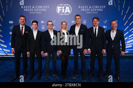 HOLOWCZYC Krzysztof, coupe d'Europe FIA des Bajas de cross-country pour les équipes de pilotes, portrait lors de la cérémonie de remise des Prix FIA Rallye & circuit 2023 à Baky le 9 décembre 2023 au Baku Convention Center à Bakou, Azerbaïdjan crédit : Independent photo Agency/Alamy Live News Banque D'Images