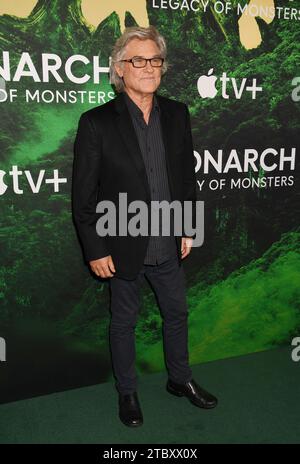 West Hollywood, Californie, États-Unis. 08 décembre 2023. Kurt Russell assiste à la nouvelle série Apple TV "Monarch : Legacy of Monsters" photo call au London West Hollywood à Beverly Hills le 08 décembre 2023 à West Hollywood, en Californie. Crédit : Jeffrey Mayer/JTM photos/Media Punch/Alamy Live News Banque D'Images