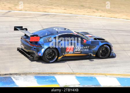 2023 IMSA WeatherTech Sportscar Championship 12 heures de Sebring GTD Pro Class #23 Heart of Racing Aston Martin Banque D'Images