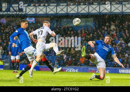 Glasgow, Royaume-Uni. 09 décembre 23. Glasgow, Royaume-Uni. Les Rangers affrontent Dundee à l'Ibrox Stadium, Glasgow, Écosse, Royaume-Uni dans un Scottish Premiership Match. Crédit : Findlay/Alamy Live News Banque D'Images