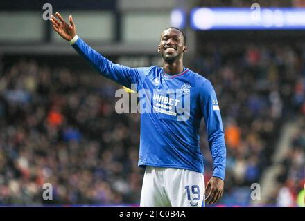 Glasgow, Royaume-Uni. 09 décembre 23. Glasgow, Royaume-Uni. Les Rangers affrontent Dundee à l'Ibrox Stadium, Glasgow, Écosse, Royaume-Uni dans un Scottish Premiership Match. Crédit : Findlay/Alamy Live News Banque D'Images