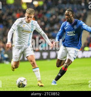 Glasgow, Royaume-Uni. 09 décembre 23. Glasgow, Royaume-Uni. Les Rangers affrontent Dundee à l'Ibrox Stadium, Glasgow, Écosse, Royaume-Uni dans un Scottish Premiership Match. Crédit : Findlay/Alamy Live News Banque D'Images