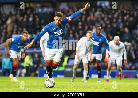 Glasgow, Royaume-Uni. 09 décembre 23. Glasgow, Royaume-Uni. Les Rangers affrontent Dundee à l'Ibrox Stadium, Glasgow, Écosse, Royaume-Uni dans un Scottish Premiership Match. Crédit : Findlay/Alamy Live News Banque D'Images