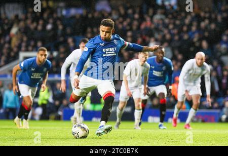 Glasgow, Royaume-Uni. 09 décembre 23. Glasgow, Royaume-Uni. Les Rangers affrontent Dundee à l'Ibrox Stadium, Glasgow, Écosse, Royaume-Uni dans un Scottish Premiership Match. Crédit : Findlay/Alamy Live News Banque D'Images