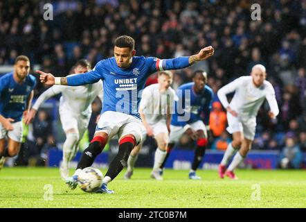 Glasgow, Royaume-Uni. 09 décembre 23. Glasgow, Royaume-Uni. Les Rangers affrontent Dundee à l'Ibrox Stadium, Glasgow, Écosse, Royaume-Uni dans un Scottish Premiership Match. Crédit : Findlay/Alamy Live News Banque D'Images