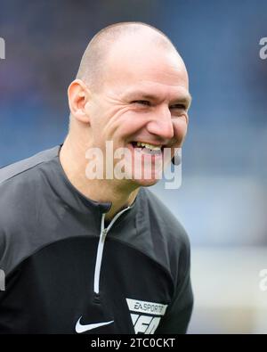 Blackburn, Royaume-Uni. 31 août 2023. Arbitre Bobby Madeley avant le Sky Bet Championship Match Blackburn Rovers vs Leeds United à Ewood Park, Blackburn, Royaume-Uni, le 9 décembre 2023 (photo Steve Flynn/News Images) à Blackburn, Royaume-Uni le 8/31/2023. (Photo Steve Flynn/News Images/Sipa USA) crédit : SIPA USA/Alamy Live News Banque D'Images