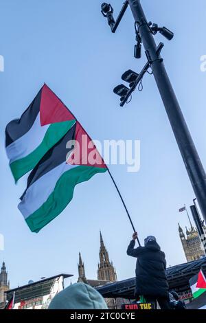 Londres, Royaume-Uni. 9 décembre 2023. Manifestation pro-palestinienne dans le centre de Londres crédit : Sinai Noor/Alamy Live News Banque D'Images