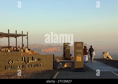 Harrat Viewpoint à Alula en Arabie Saoudite Banque D'Images