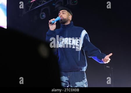 Le chanteur portoricain jay Wheeler se produit lors du concert de la tournée mondiale emociones au Wizcenter de madrid 8 novembre 2023 espagne Featuring : jay Wheeler où : Madrid, Espagne quand : 08 novembre 2023 crédit : Oscar Gonzalez/WENN Banque D'Images
