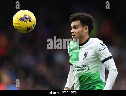 Londres, Royaume-Uni. 9 décembre 2023. Luis Díaz de Liverpool lors du match de Premier League à Selhurst Park, Londres. Le crédit photo devrait se lire : Paul Terry/Sportimage crédit : Sportimage Ltd/Alamy Live News Banque D'Images