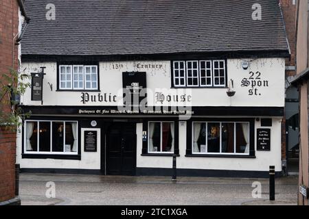 The Old Windmill pub, Spon Street, Coventry, West Midlands, Angleterre, ROYAUME-UNI Banque D'Images