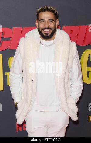 Londres, Royaume-Uni . 10 décembre 2023 . Sandro Farmhouse photographié lors de la projection spéciale de Chicken Run : Dawn of the Nugget qui s'est tenue au Picturehouse Central. Crédit : Alan D West/EMPICS/Alamy Live News Banque D'Images