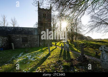 ÉGLISE BRADOC ST MARY ÉGLISE DE LA VIERGE LOSTWITHIEL Banque D'Images