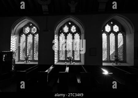 ÉGLISE BRADOC ST MARY ÉGLISE DE LA VIERGE LOSTWITHIEL Banque D'Images