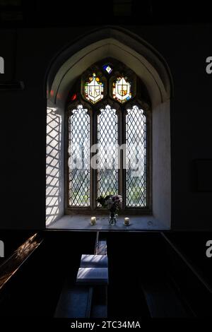 ÉGLISE BRADOC ST MARY ÉGLISE DE LA VIERGE LOSTWITHIEL Banque D'Images