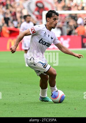 Parramatta, Australie. 10 décembre 2023. Daniel Arzani du Melbourne Victory FC est en action lors du match de la saison 7 de la saison 2023/24 entre le Western Sydney Wanderers FC et le Melbourne Victory FC qui s'est tenu au CommBank Stadium. Score final ; victoire de Melbourne 4:3 Western Sydney Wanderers. Crédit : SOPA Images Limited/Alamy Live News Banque D'Images