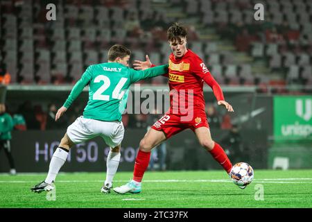 Farum, Danemark. 09 décembre 2023. Kaare Barslund (42) du FC Nordsjaelland vu lors du match de la coupe Oddset entre l'Akademisk BK et le FC Nordsjaelland à droite vers Dream Park à Farum. (Crédit photo : Gonzales photo - Dejan Obretkovic). Banque D'Images