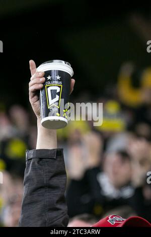 Columbus, Ohio, États-Unis. 9 décembre 2023. Columbus Crew remporte sa troisième coupe MLS, battant les champions en titre du LAFC, 2-1. (Kindell Buchanan/Alamy Live News) Banque D'Images