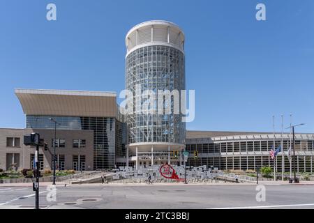 Salt Palace Convention Center à Salt Lake City, Utah, États-Unis Banque D'Images