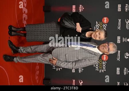 Zaventem, Belgique. 10 décembre 2023. Jos Segaert photographié sur le tapis rouge à l'arrivée pour le spectacle de remise des prix 'Sportgala', pour annoncer le sport féminin et masculin de l'année 2023, dimanche 10 décembre 2023 à Zaventem. BELGA PHOTO ERIC LALMAND crédit : Belga News Agency/Alamy Live News Banque D'Images