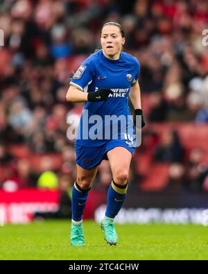 Londres, Royaume-Uni. 10 décembre 2023.Fran Kirby de Chelsea en action lors du match Arsenal Women FC contre Chelsea Women FC WSL au Emirates Stadium, Londres, Angleterre, Royaume-Uni le 10 décembre 2023 Credit : Every second Media/Alamy Live News Banque D'Images