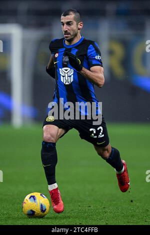 Milan, Italie. 09 décembre 2023. Milan, Italie, 09.12.23 Henrikh Mkhitaryan (22 FC Internazionale) lors du match de Serie A entre le FC Internazionale et l'Udinese au stade San Siro de Milan, Italie football (Cristiano Mazzi/SPP) crédit : SPP Sport Press photo. /Alamy Live News Banque D'Images