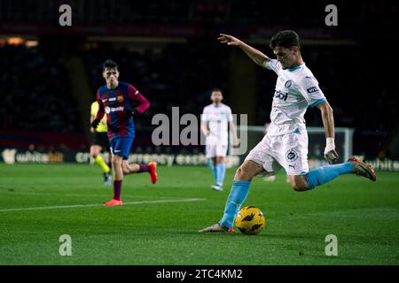 Barcelone, Espagne, 10, décembre 2023. Espagnol LaLiga EA Sports : FC Barcelona - Girona FC. (03) Miguel Gutiérrez. Crédit : Joan G/Alamy Live News Banque D'Images