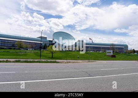 Siège social de Maxar à Westminster, Colorado, États-Unis, le 17 mai 2023. Banque D'Images