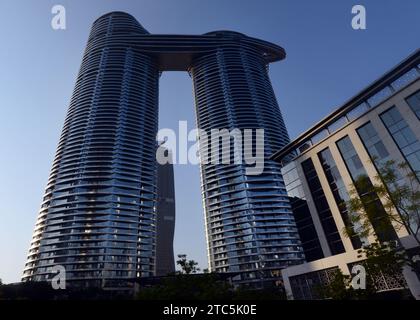 The Address Skyview at the Emaar Square Area - Downtown Dubai - Dubaï - Émirats arabes Unis. Banque D'Images