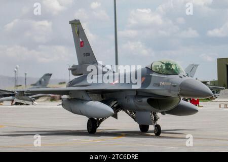 TUAF F-16C BLOC 40 Banque D'Images