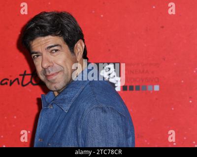 Rome, Italie. 11 décembre 2023. Rome, le cinéma Space Moderno, photocall pour le film 'Adagio'. Sur la photo : Pierfrancesco Favino crédit : Agence photo indépendante/Alamy Live News Banque D'Images