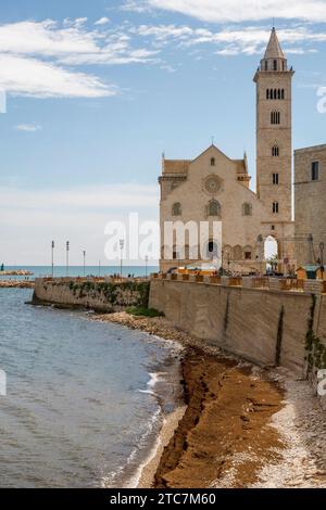 Italie Pouilles Basilique Trani Cathédrale de Santa Maria Assunta Banque D'Images