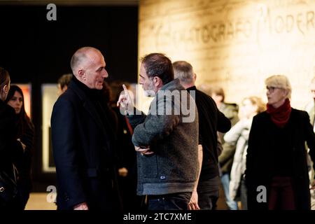 ROME, ITALIE - DÉCEMBRE 11 : Gianmarco Franchini, Pierfrancesco Favino, Adriano Giannini, réalisateur Stefano Sollima, Toni Servillo, Valerio Mastandrea Banque D'Images